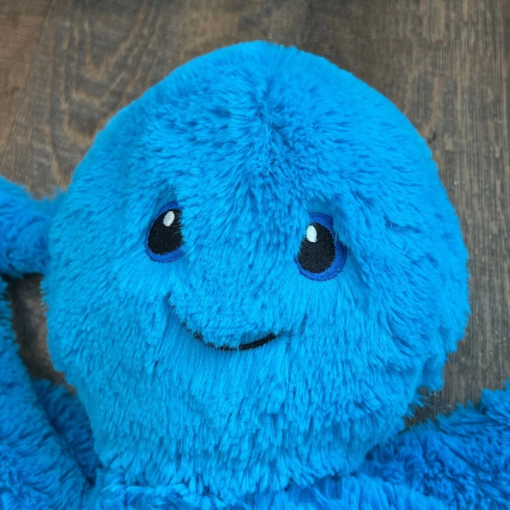 Wishpets Octavio Blue Plush Octopus Stuffed Animal 2019 Very‎ Soft
